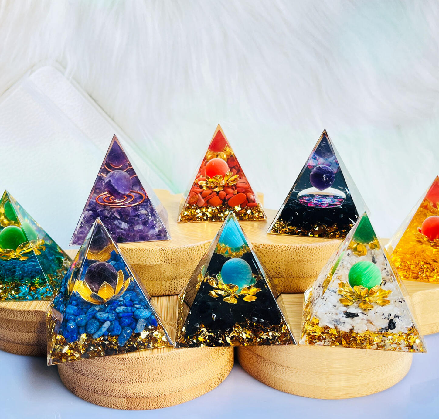 Crystal Pyramid/ Polyhedra